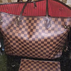 lv neverfull gm&pouch